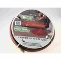 Hbd Industries Thermoid Air Hose, 1/4 in ID, 25 ft L, MNPT, 250 psi Pressure, Rubber, Red 42225
